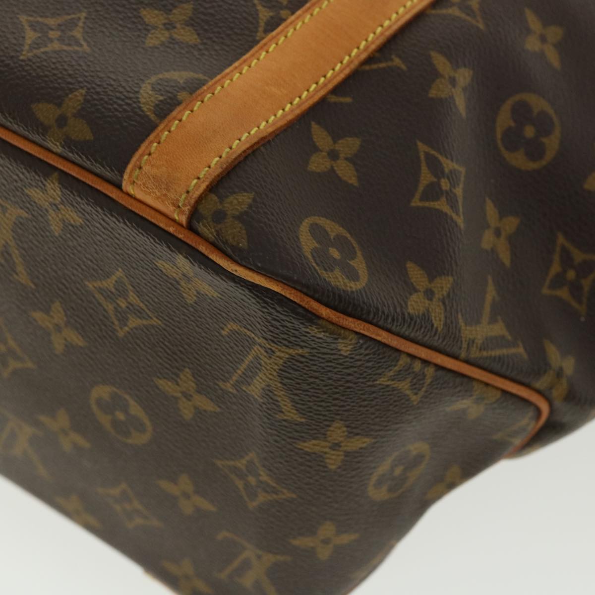 LOUIS VUITTON Monogram Sac Shopping Tote Bag M51108 LV Auth tb473