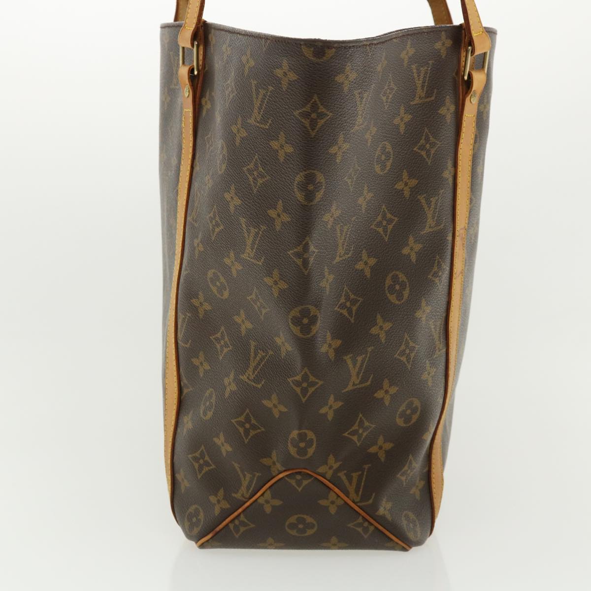 LOUIS VUITTON Monogram Sac Shopping Tote Bag M51108 LV Auth tb473