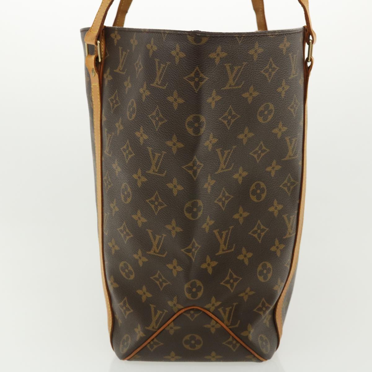 LOUIS VUITTON Monogram Sac Shopping Tote Bag M51108 LV Auth tb473