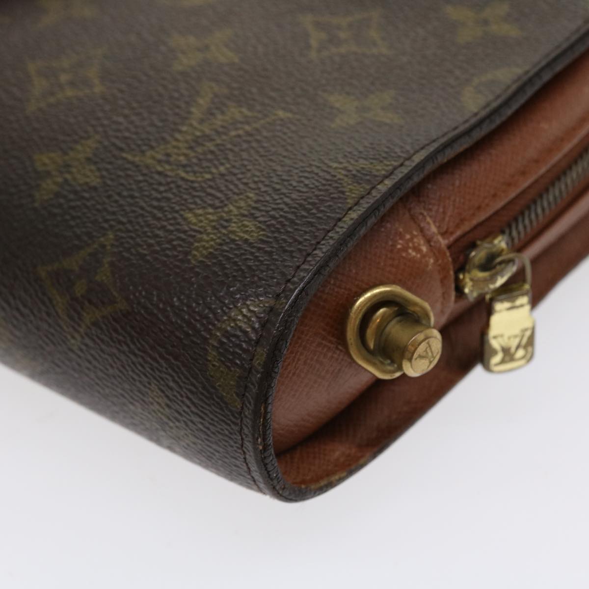 LOUIS VUITTON Monogram Orsay Clutch Bag M51790 LV Auth tb498