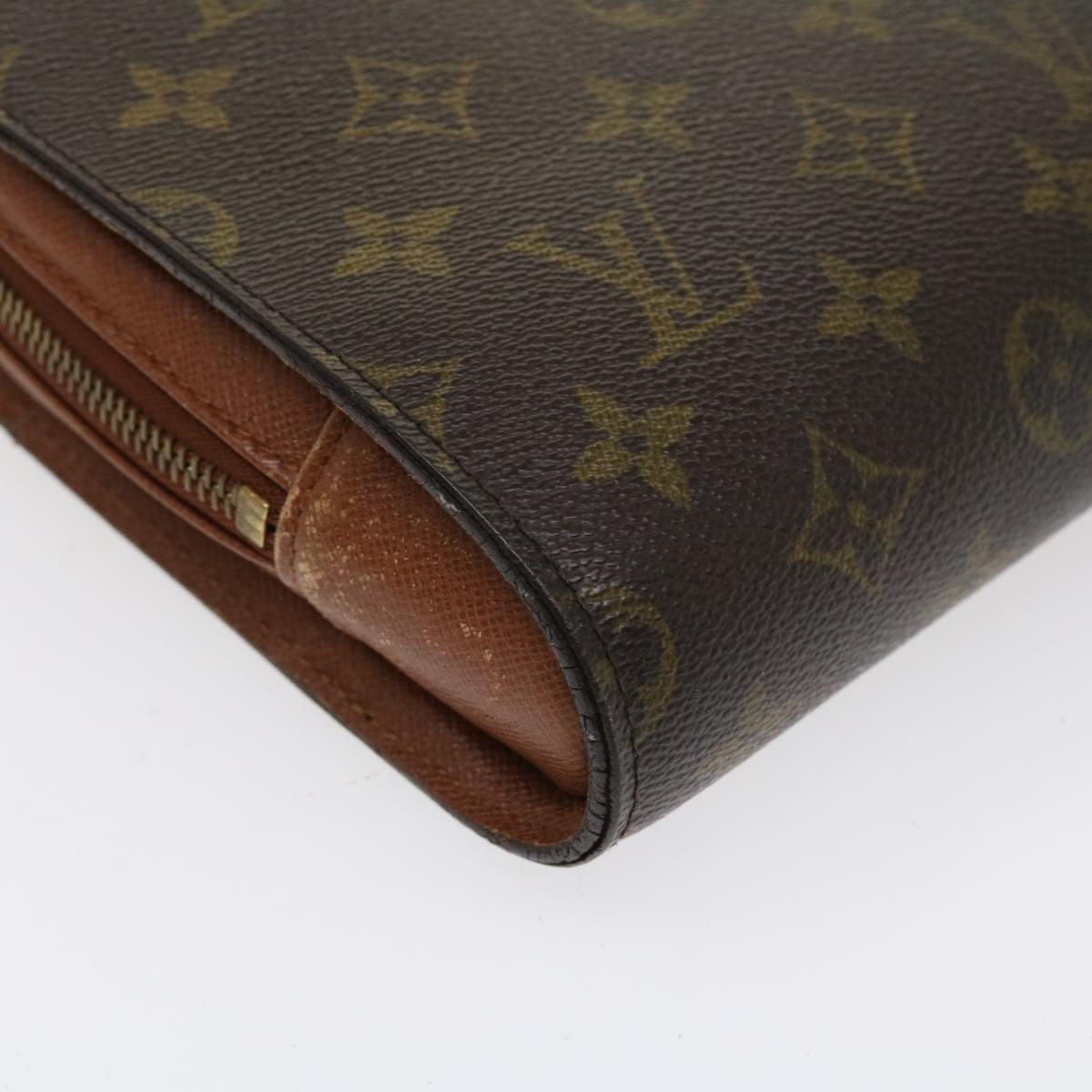 LOUIS VUITTON Monogram Orsay Clutch Bag M51790 LV Auth tb498