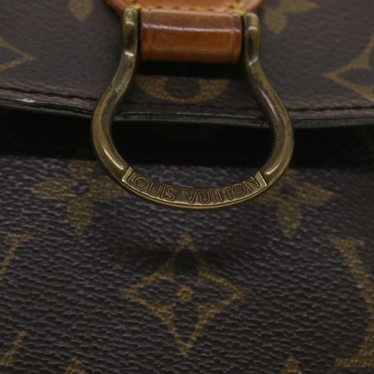 LOUIS VUITTON Monogram Saint Cloud MM Shoulder Bag M51243 LV Auth tb544