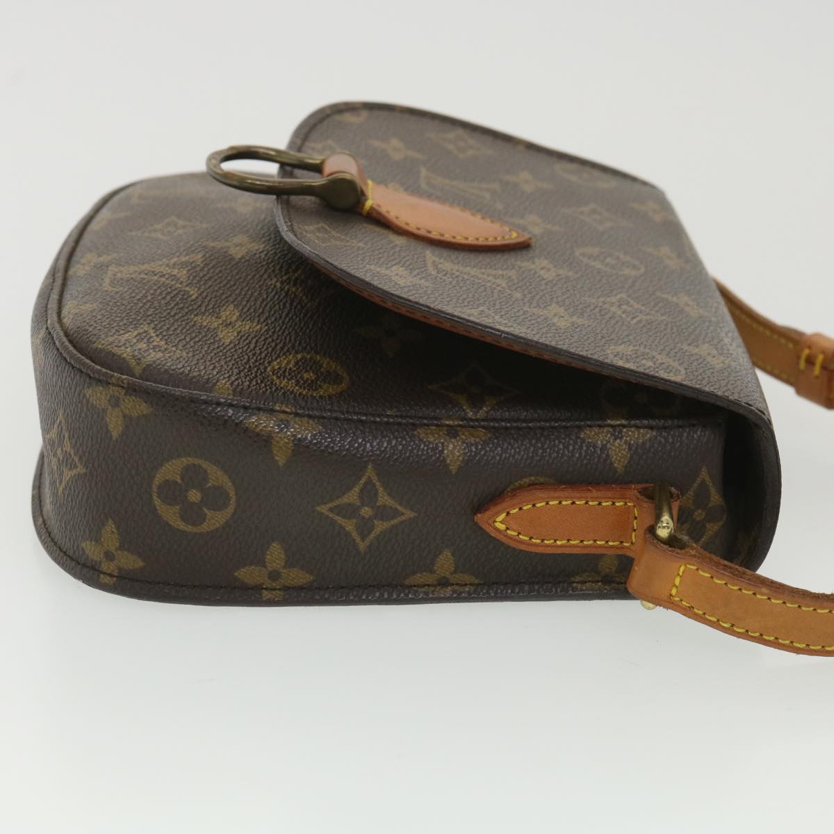 LOUIS VUITTON Monogram Saint Cloud MM Shoulder Bag M51243 LV Auth tb544