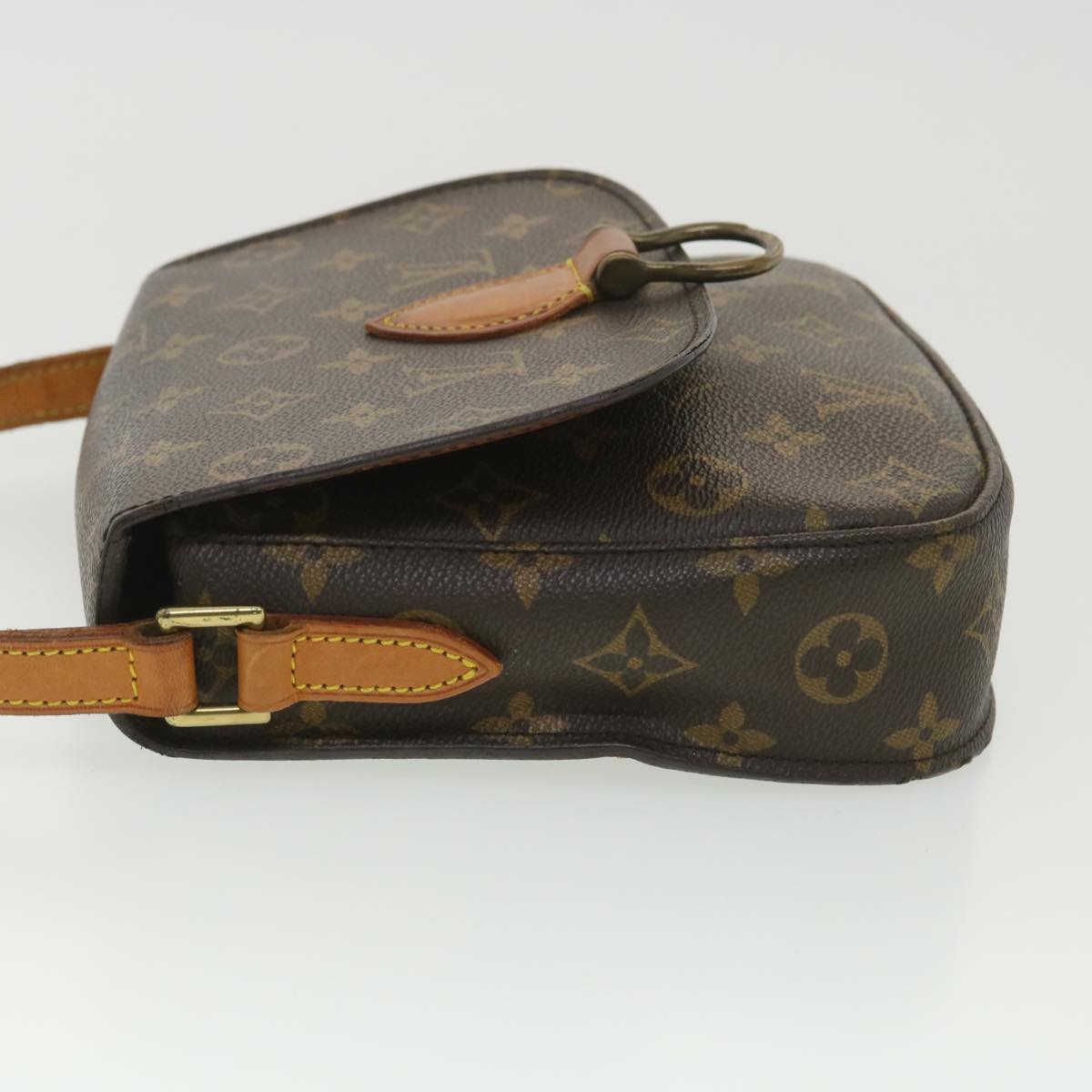 LOUIS VUITTON Monogram Saint Cloud MM Shoulder Bag M51243 LV Auth tb544