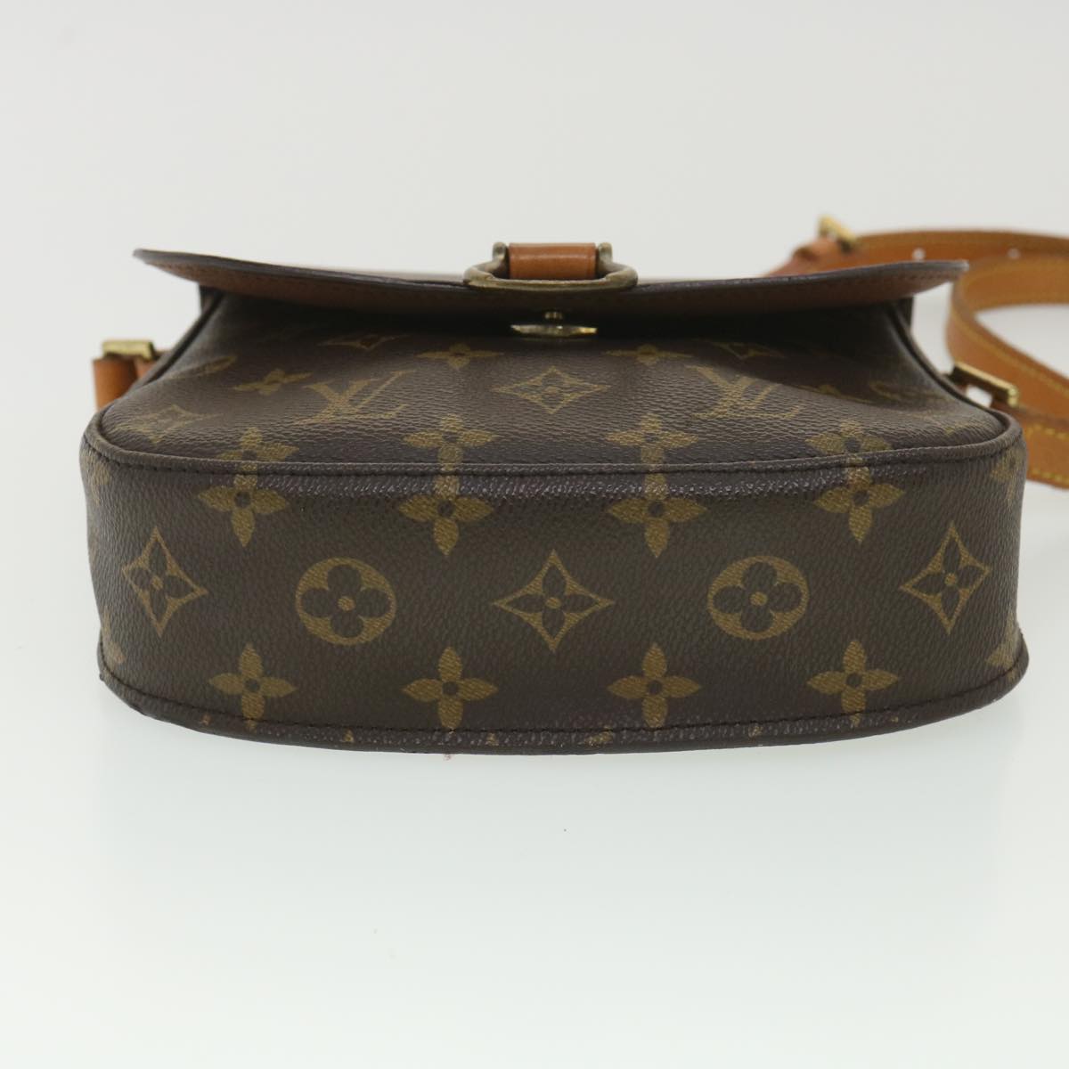 LOUIS VUITTON Monogram Saint Cloud MM Shoulder Bag M51243 LV Auth tb544