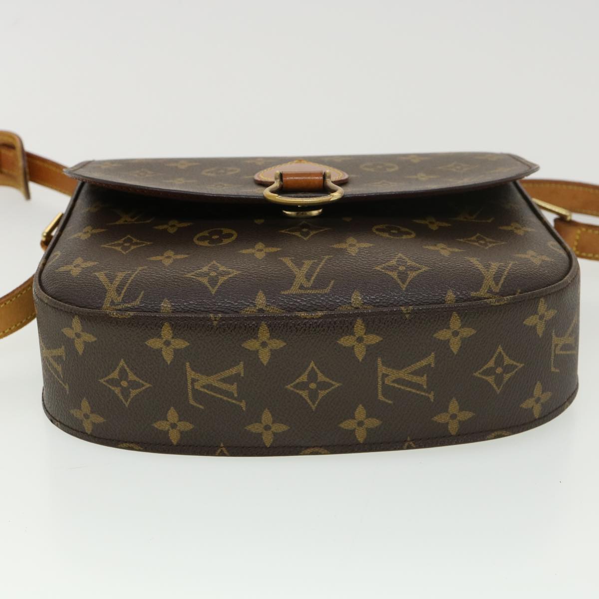 LOUIS VUITTON Monogram Saint Cloud GM Shoulder Bag M51242 LV Auth tb569