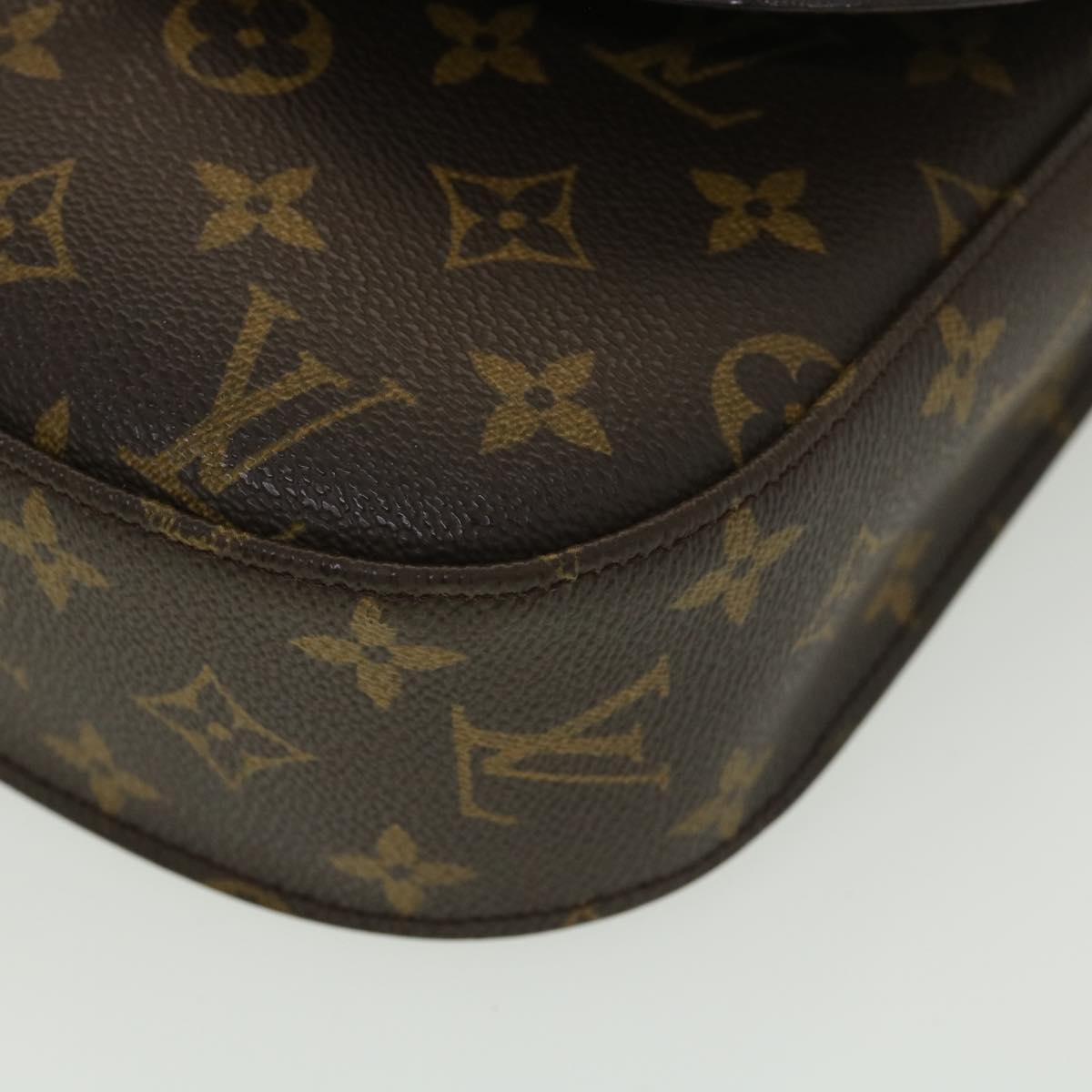 LOUIS VUITTON Monogram Saint Cloud GM Shoulder Bag M51242 LV Auth tb569