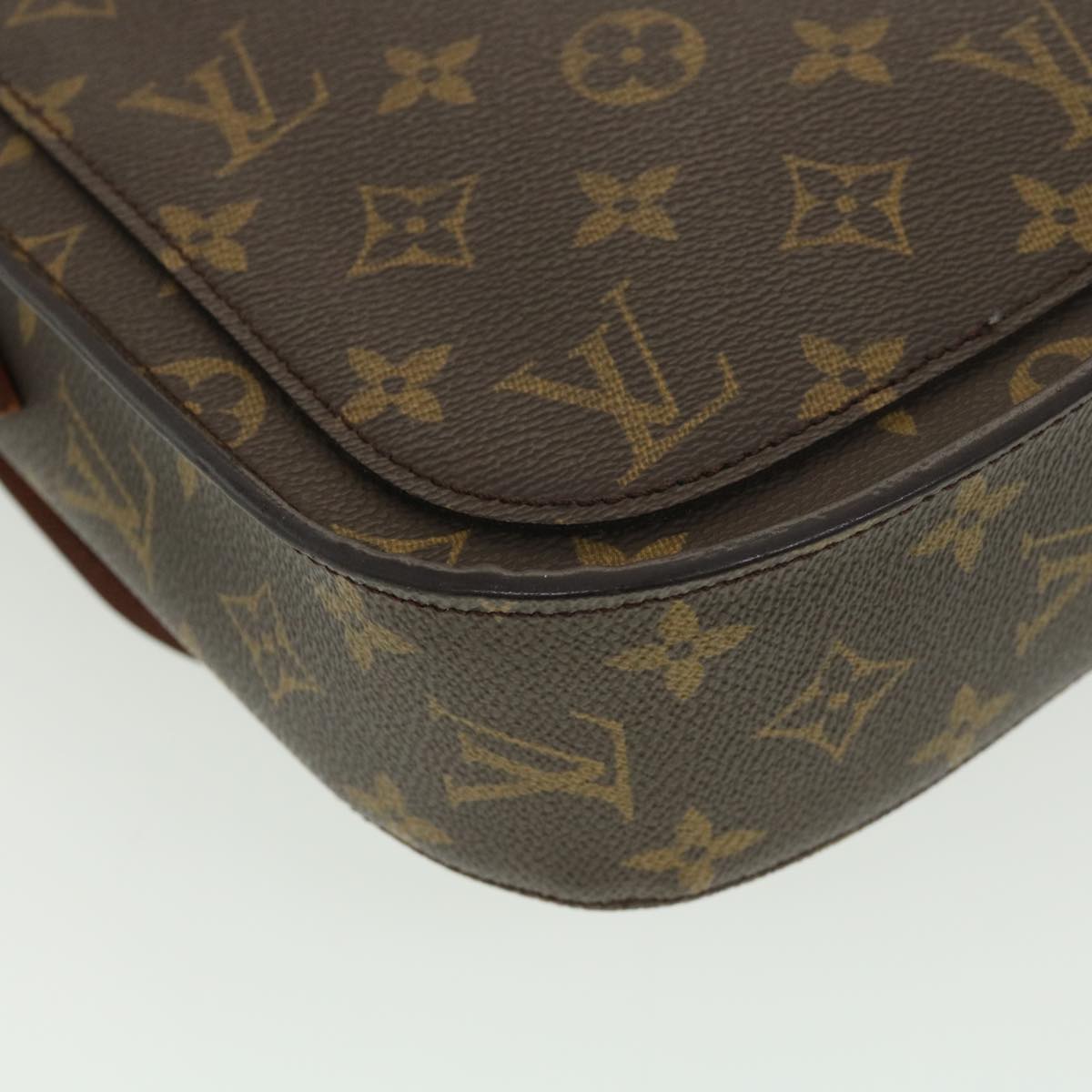 LOUIS VUITTON Monogram Saint Cloud GM Shoulder Bag M51242 LV Auth tb569