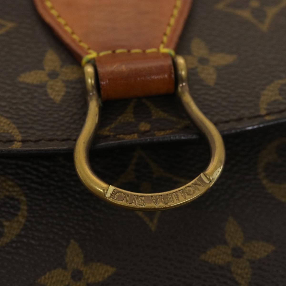 LOUIS VUITTON Monogram Saint Cloud GM Shoulder Bag M51242 LV Auth tb569