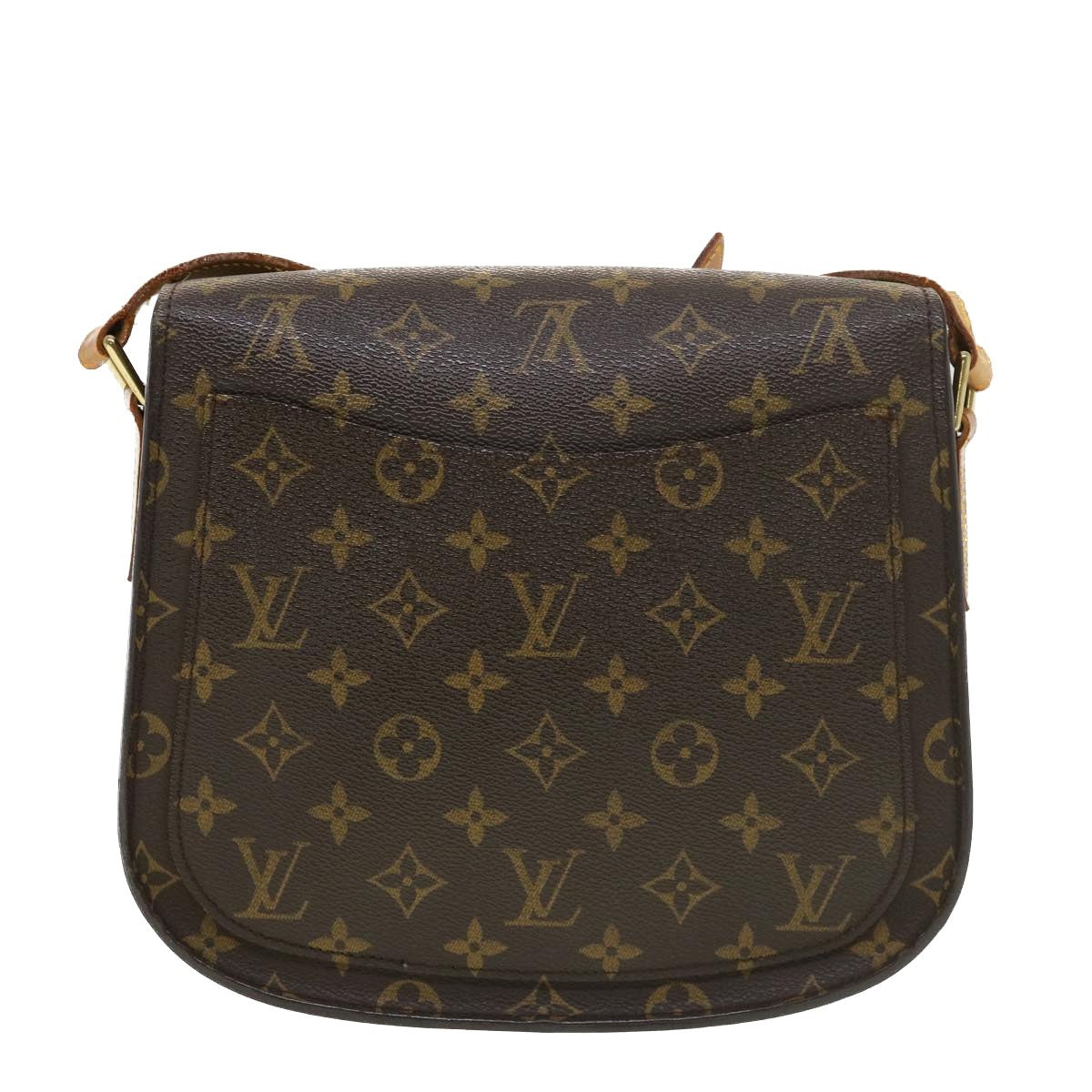 LOUIS VUITTON Monogram Saint Cloud GM Shoulder Bag M51242 LV Auth tb569