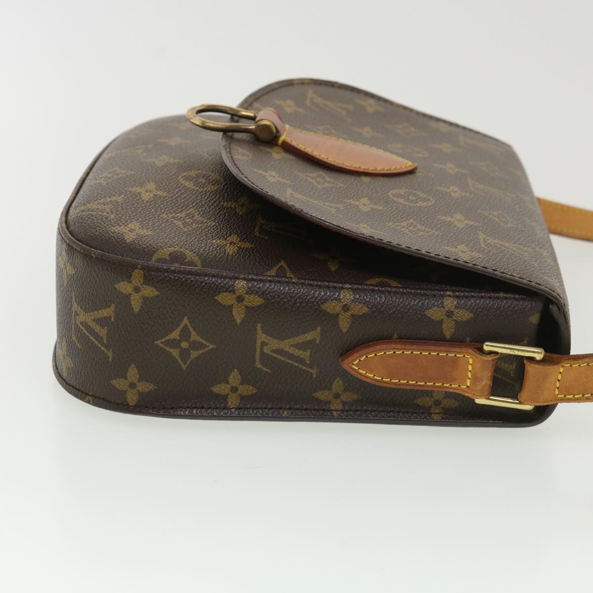 LOUIS VUITTON Monogram Saint Cloud GM Shoulder Bag M51242 LV Auth tb569