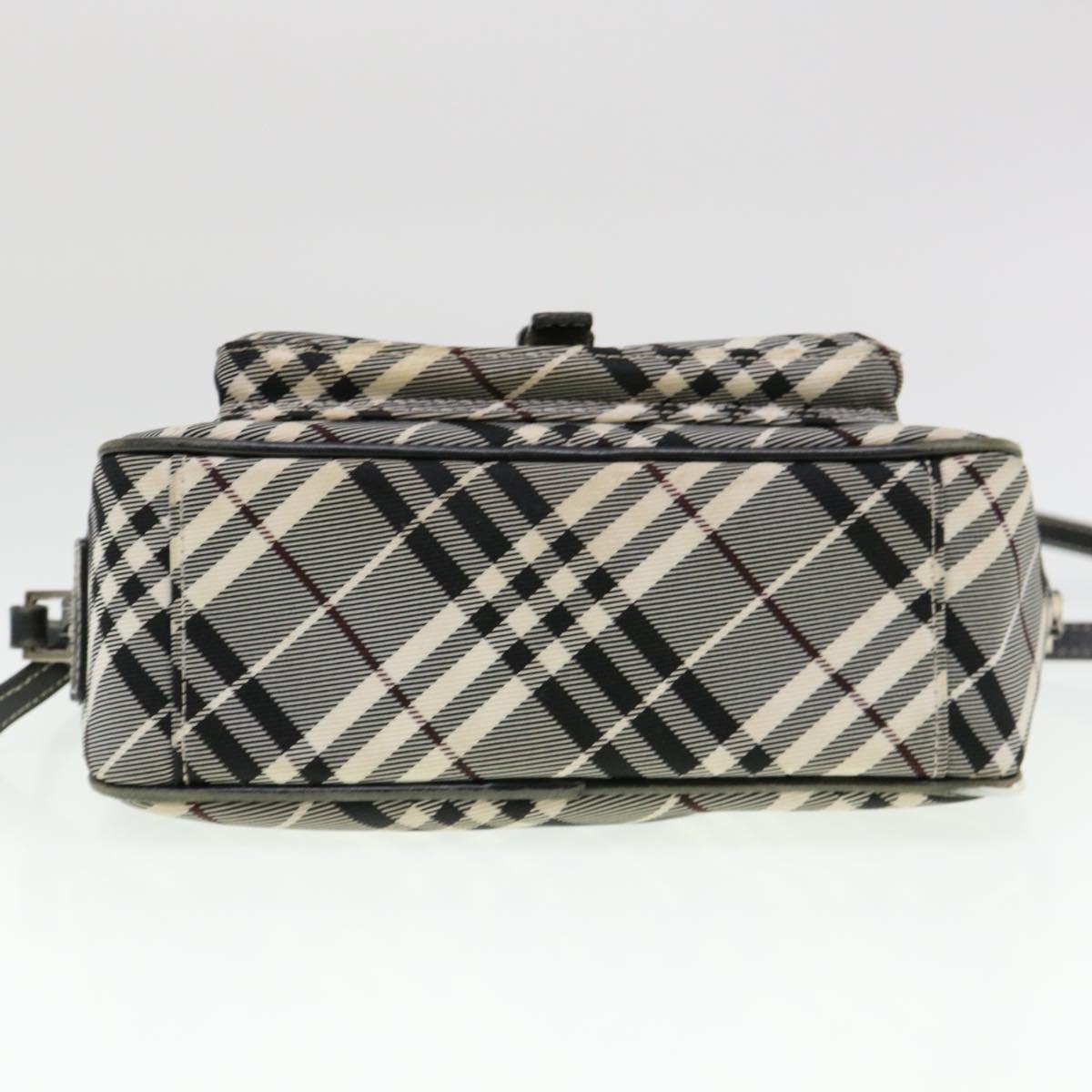 BURBERRY Nova Check Shoulder Hand Bag Nylon 2Set Beige Auth tb572