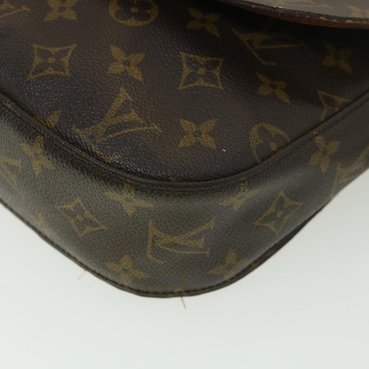 LOUIS VUITTON Monogram Saint Cloud GM Shoulder Bag M51242 LV Auth tb574