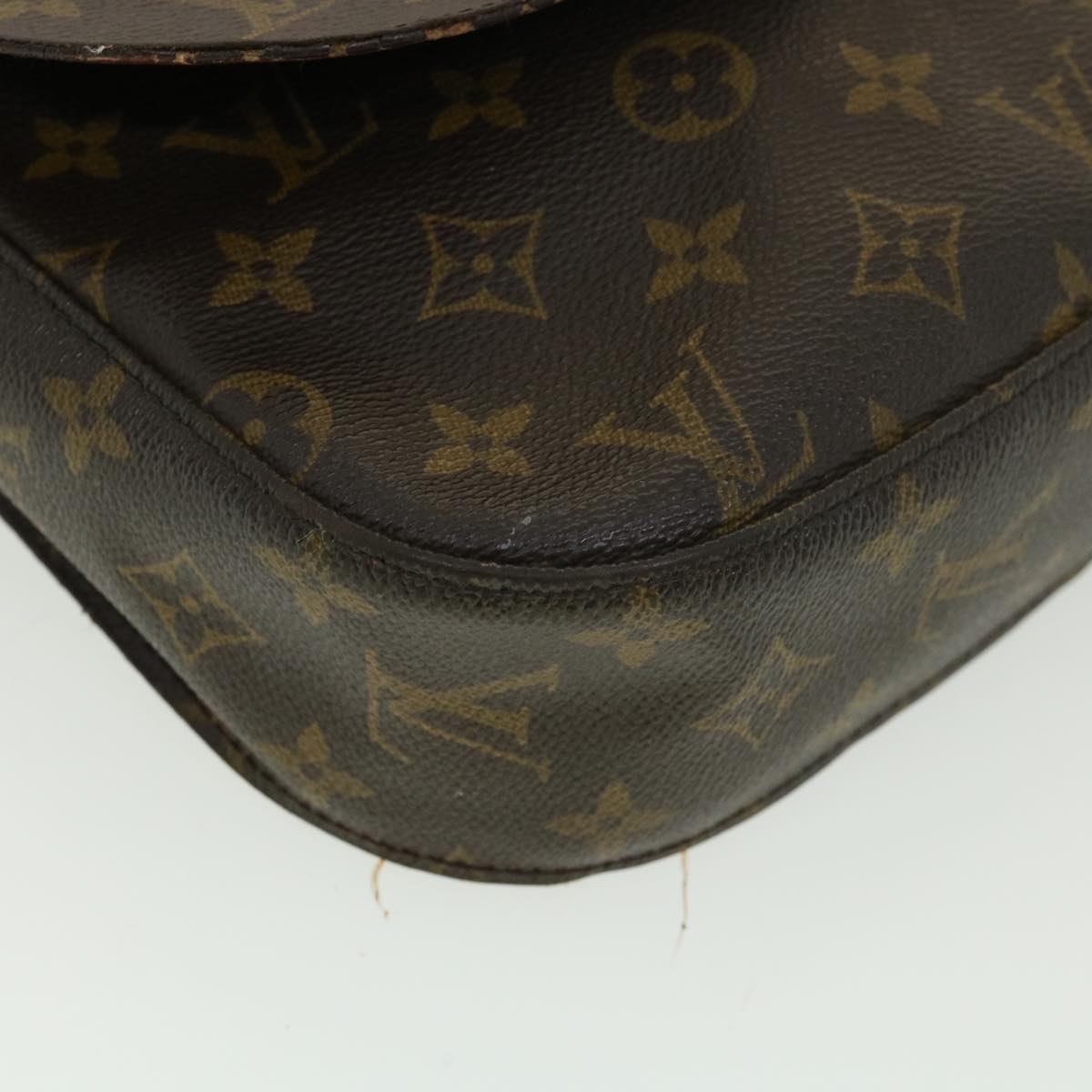 LOUIS VUITTON Monogram Saint Cloud GM Shoulder Bag M51242 LV Auth tb574