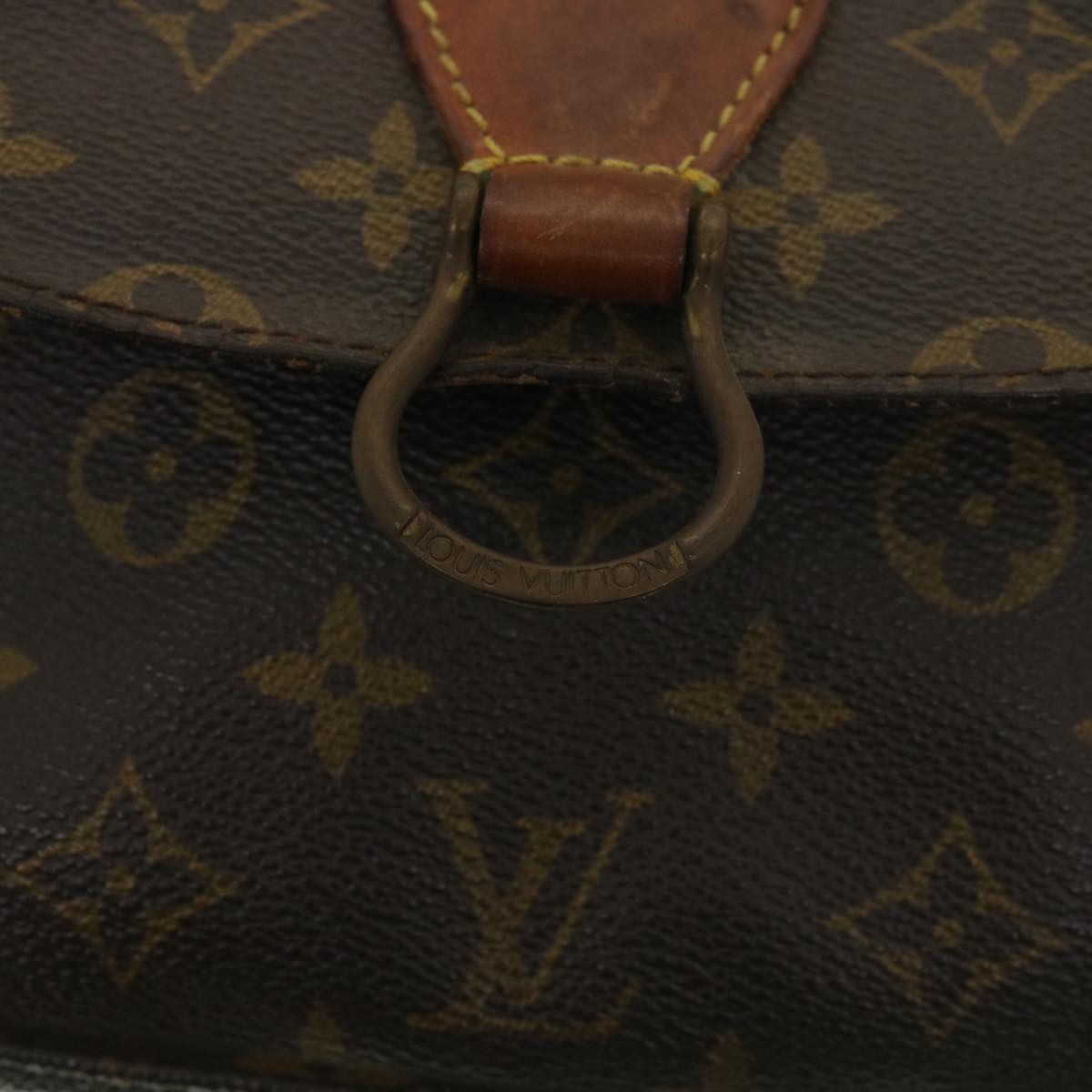 LOUIS VUITTON Monogram Saint Cloud GM Shoulder Bag M51242 LV Auth tb574