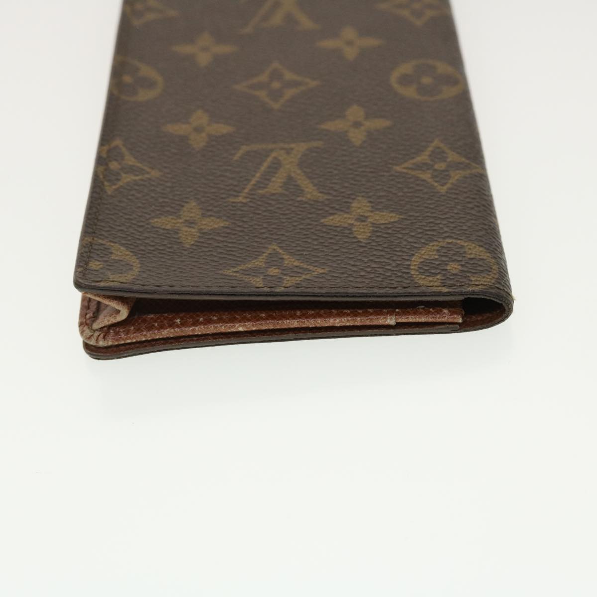 LOUIS VUITTON Monogram Porto Cartes Crdit Long Wallet M60825 LV Auth tb613