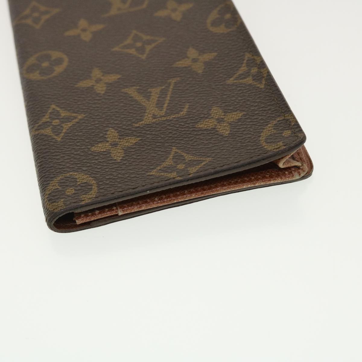 LOUIS VUITTON Monogram Porto Cartes Crdit Long Wallet M60825 LV Auth tb613