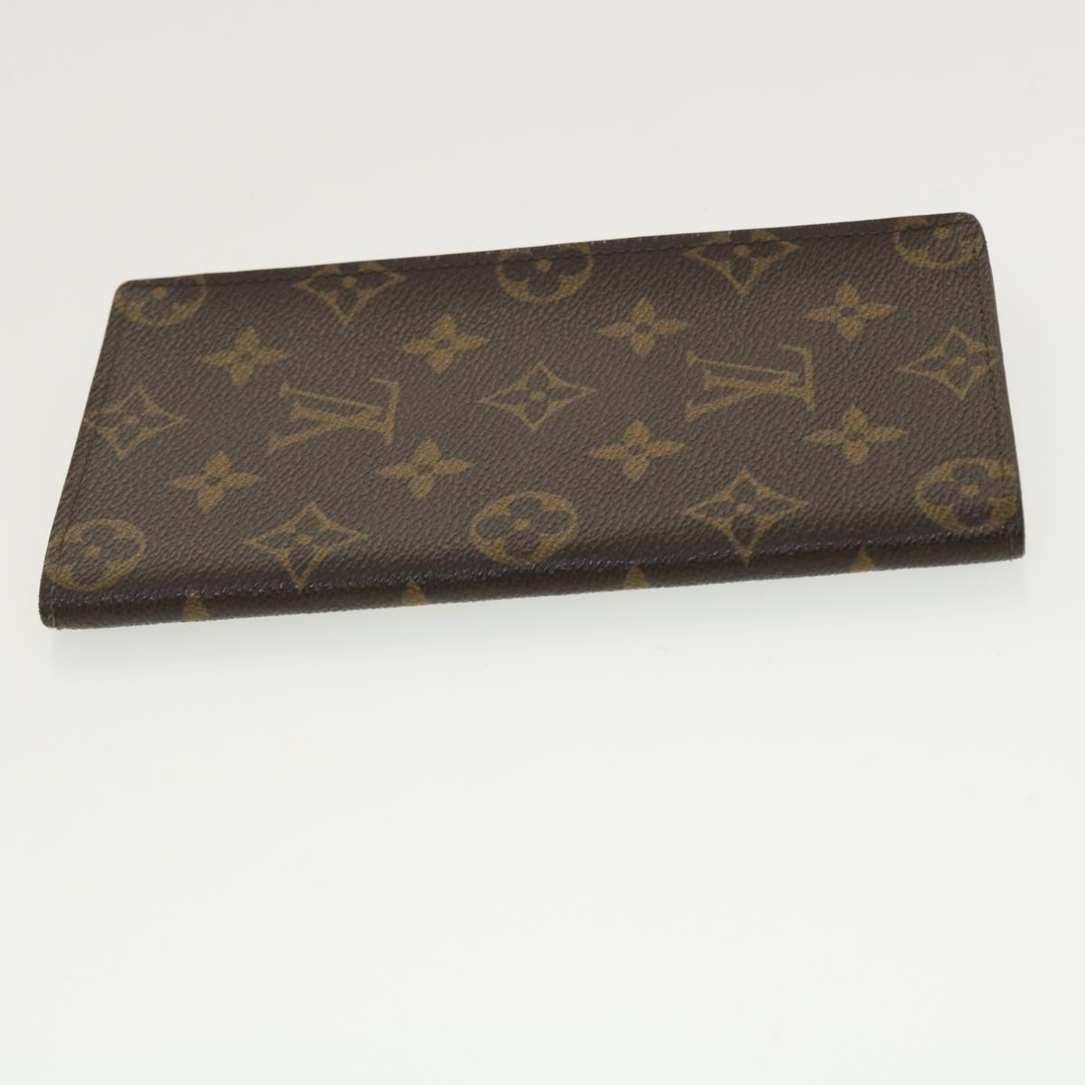 LOUIS VUITTON Monogram Porto Cartes Crdit Long Wallet M60825 LV Auth tb613