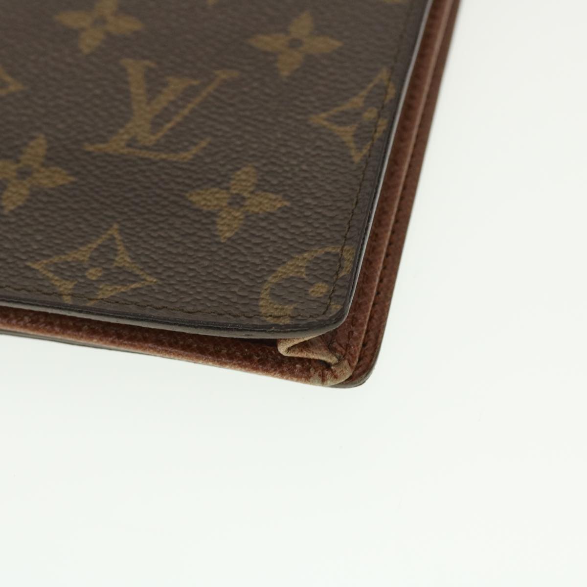 LOUIS VUITTON Monogram Porto Cartes Crdit Long Wallet M60825 LV Auth tb613