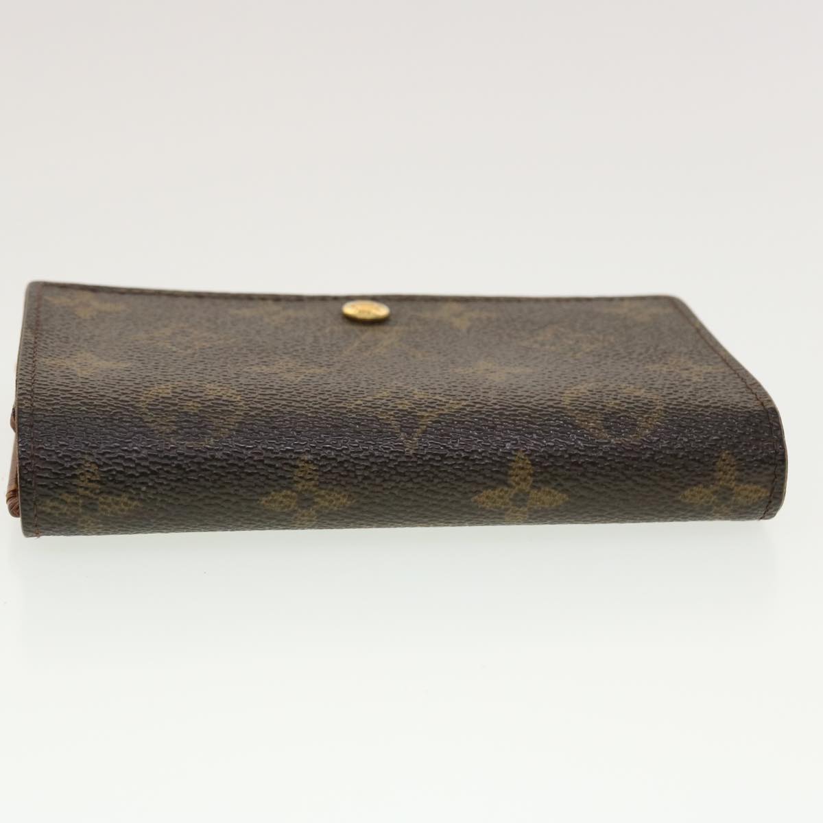 LOUIS VUITTON Monogram Porte Monnaie Billets Tresor Wallet M61730 LV Auth tb635