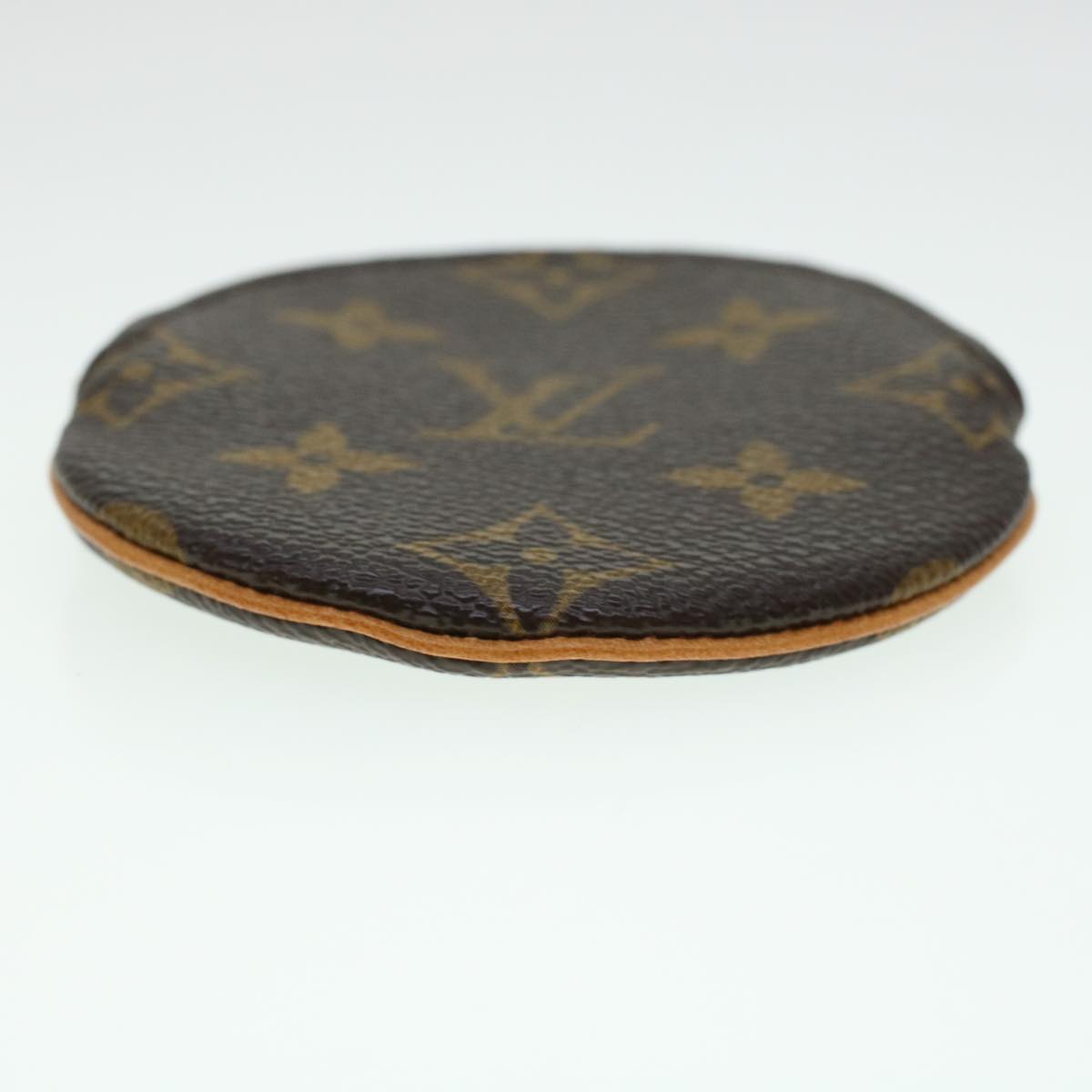 LOUIS VUITTON Monogram Porte Monnaie Round Coin Purse M61926 LV Auth tb641