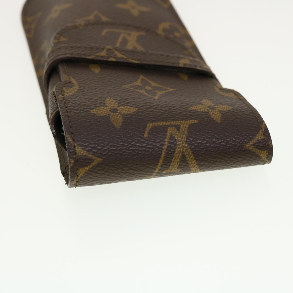 LOUIS VUITTON Monogram Etui Stilo Pen Case Vintage M62990 LV Auth tb649