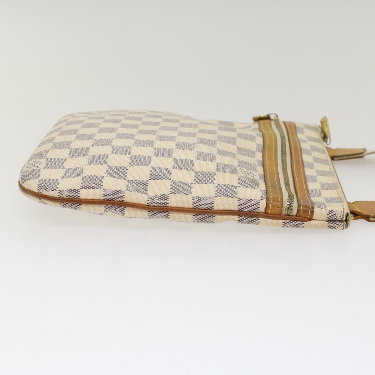 LOUIS VUITTON Damier Azur Pochette Bosphore Shoulder Bag N51112 LV Auth tb752