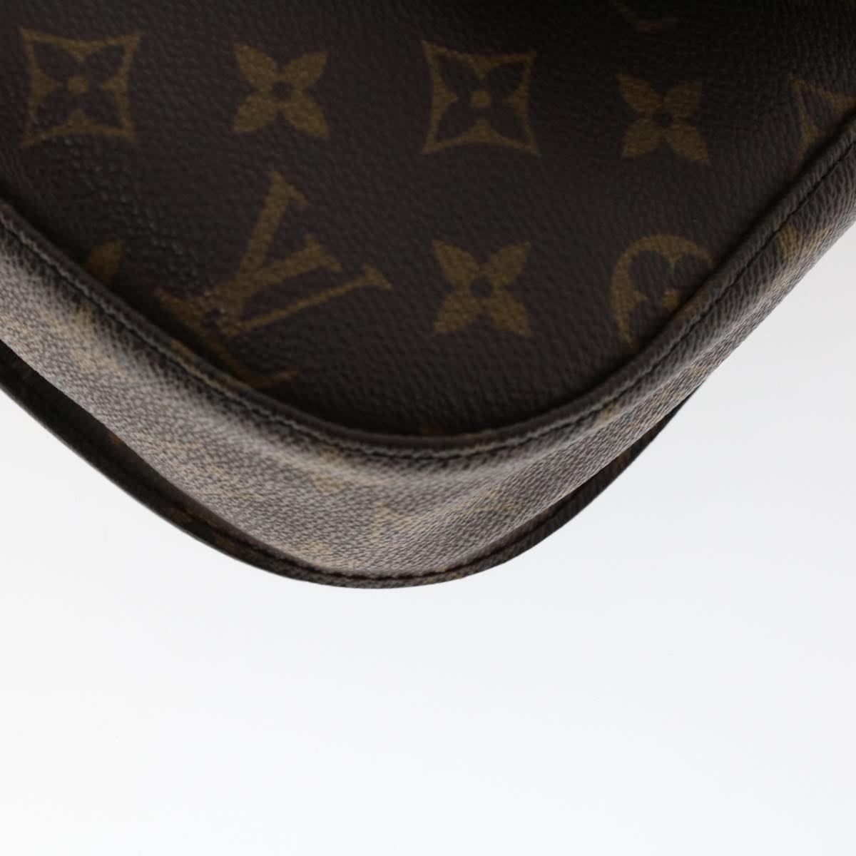 LOUIS VUITTON Monogram Saint Cloud GM Shoulder Bag M51242 LV Auth tb764