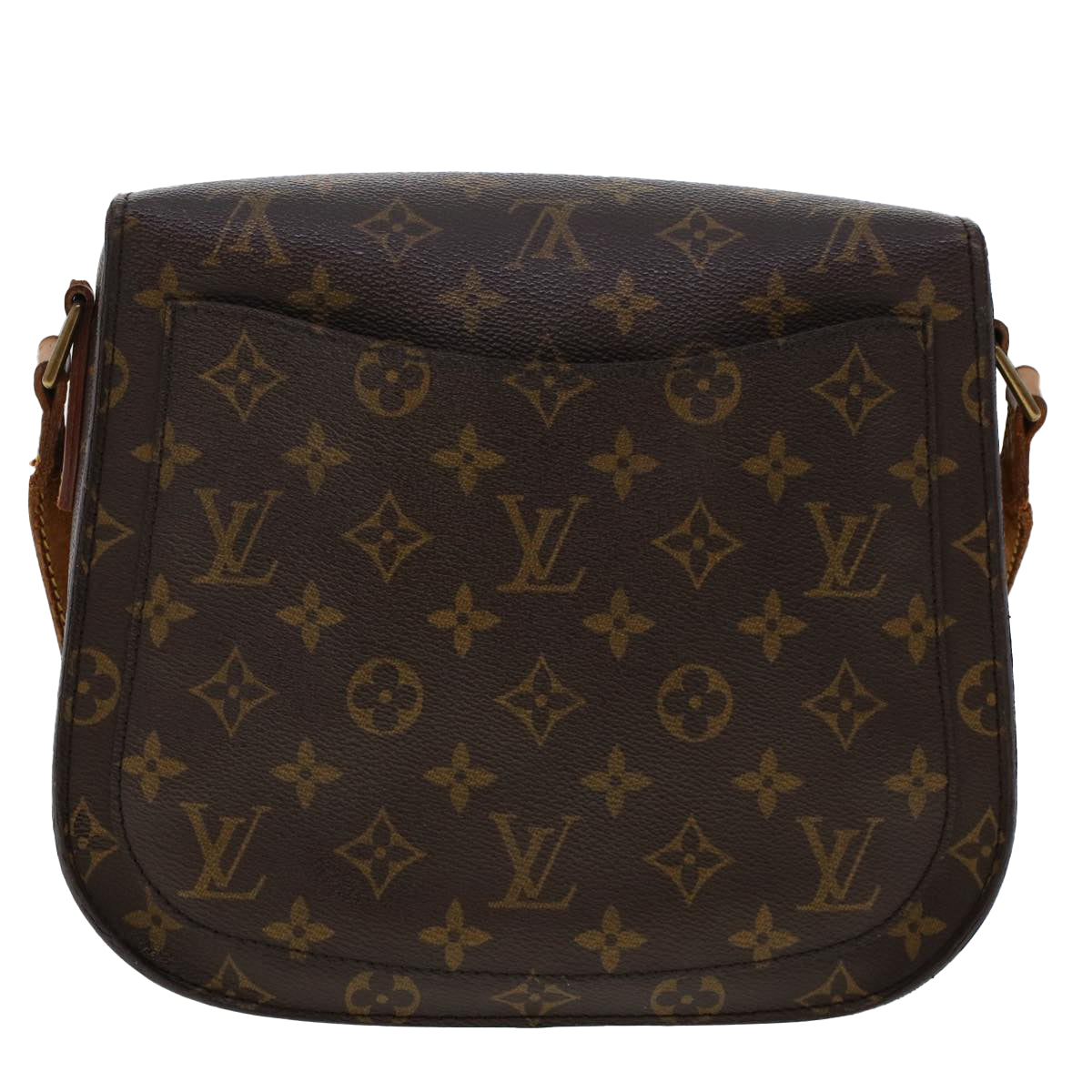 LOUIS VUITTON Monogram Saint Cloud GM Shoulder Bag M51242 LV Auth tb764