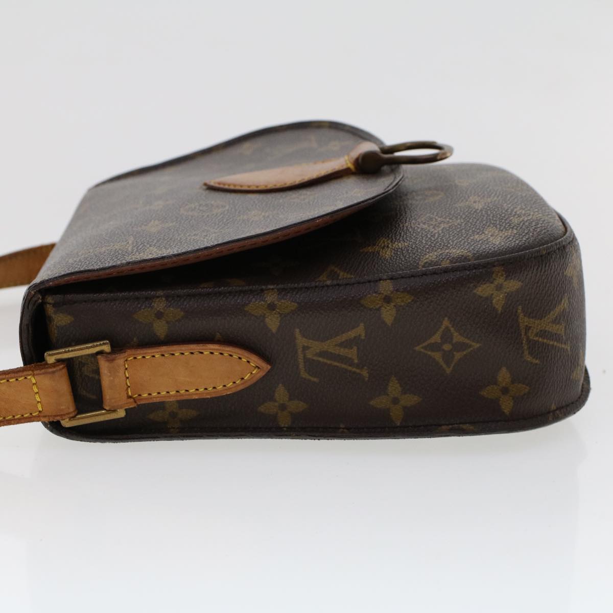 LOUIS VUITTON Monogram Saint Cloud GM Shoulder Bag M51242 LV Auth tb764