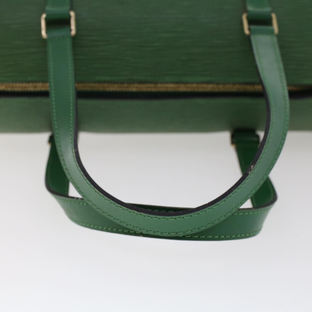 LOUIS VUITTON Epi Soufflot Hand Bag Green M52224 LV Auth tb770