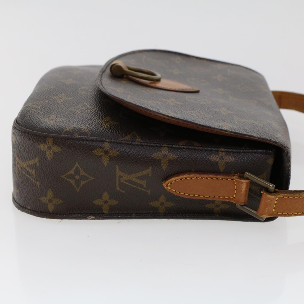 LOUIS VUITTON Monogram Saint Cloud GM Shoulder Bag M51242 LV Auth tb772