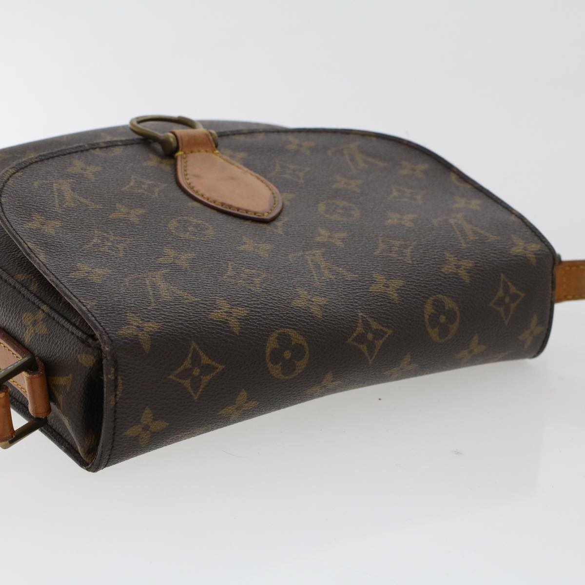 LOUIS VUITTON Monogram Saint Cloud GM Shoulder Bag M51242 LV Auth tb772