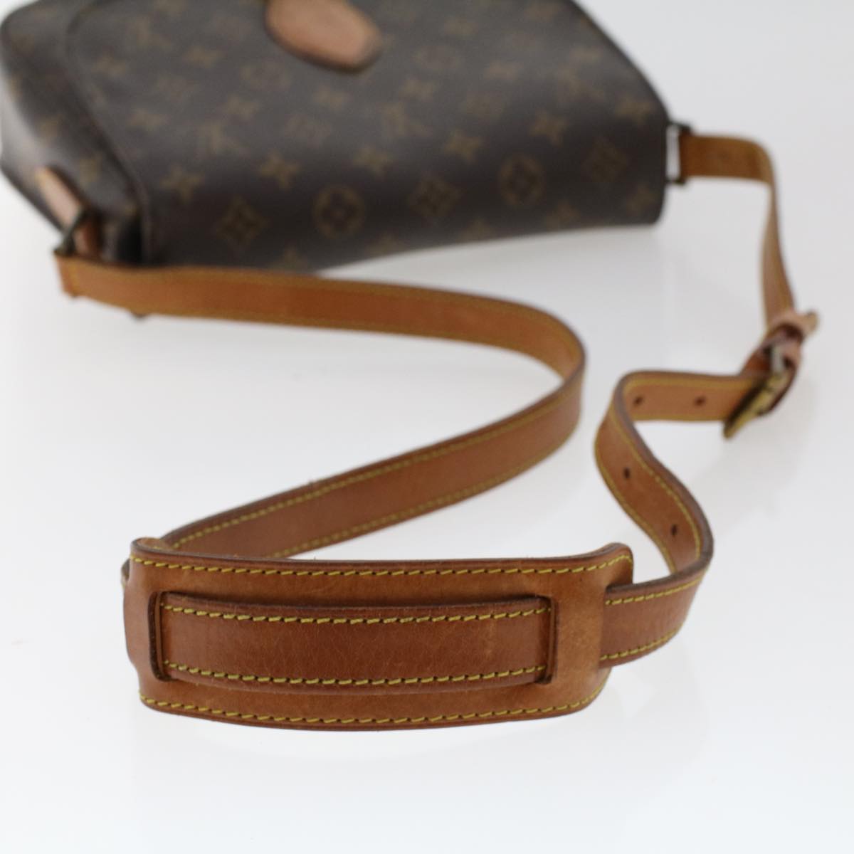 LOUIS VUITTON Monogram Saint Cloud GM Shoulder Bag M51242 LV Auth tb772