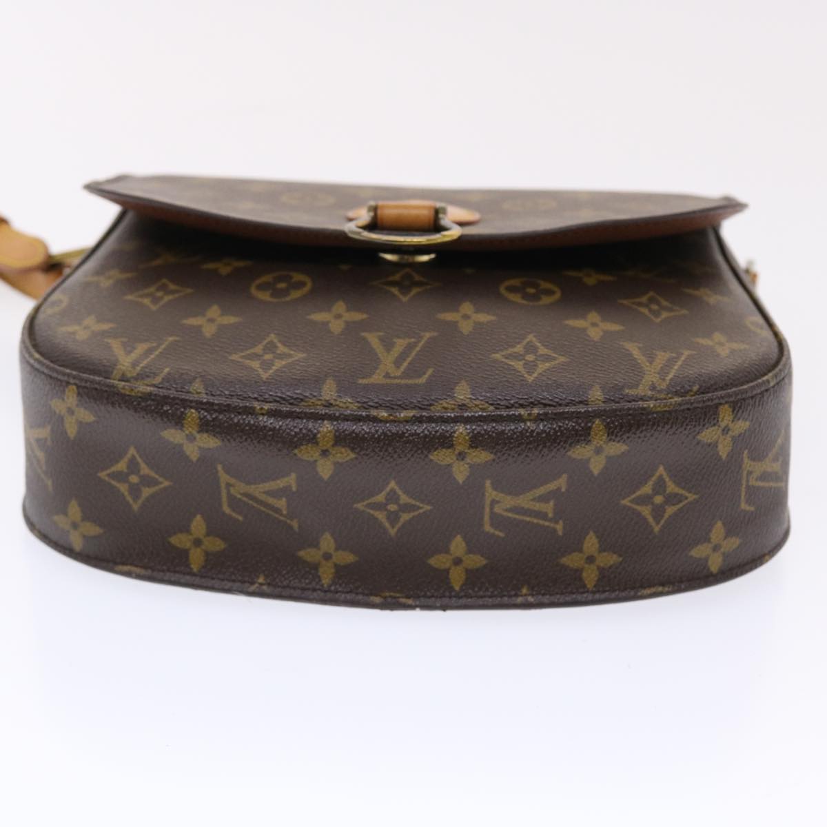 LOUIS VUITTON Monogram Saint Cloud GM Shoulder Bag M51242 LV Auth tb806