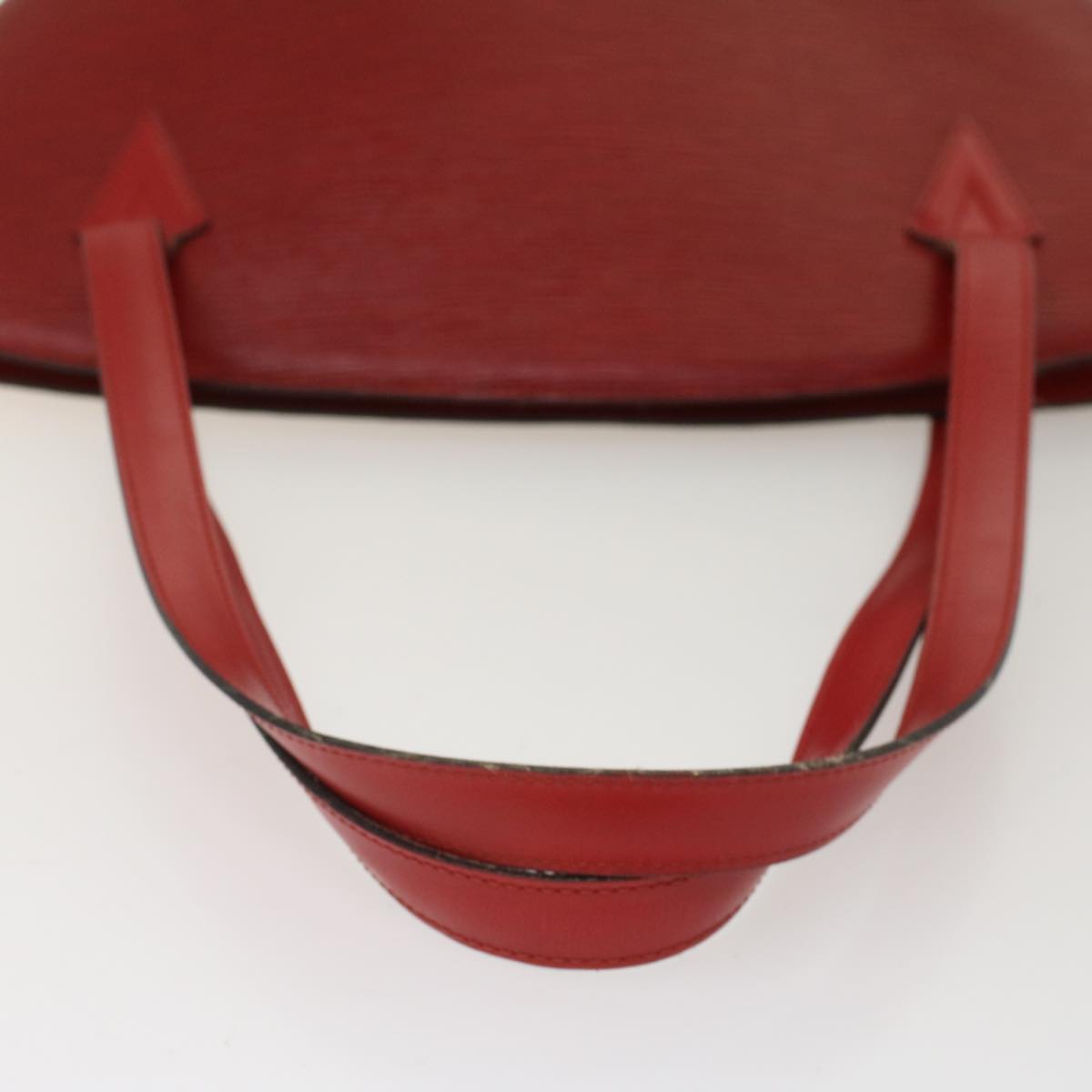 LOUIS VUITTON Epi Saint Jacques Shopping Shoulder Bag Red M52277 LV Auth tb832