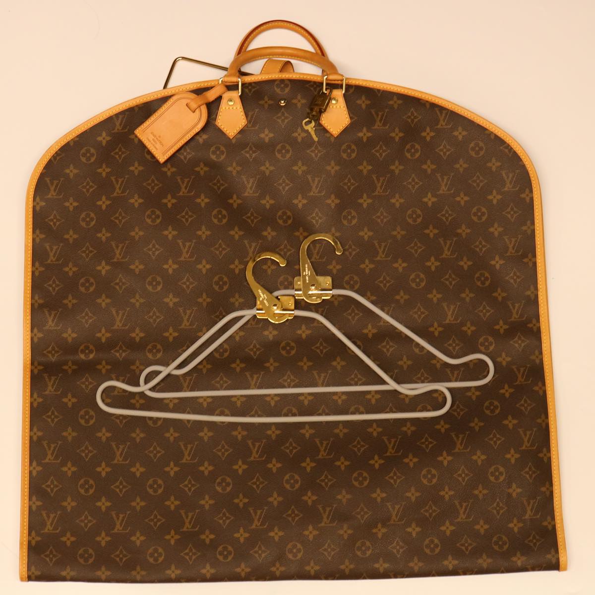 LOUIS VUITTON Monogram Housse Porte Habits Garment Cover M23434 LV Auth tb841