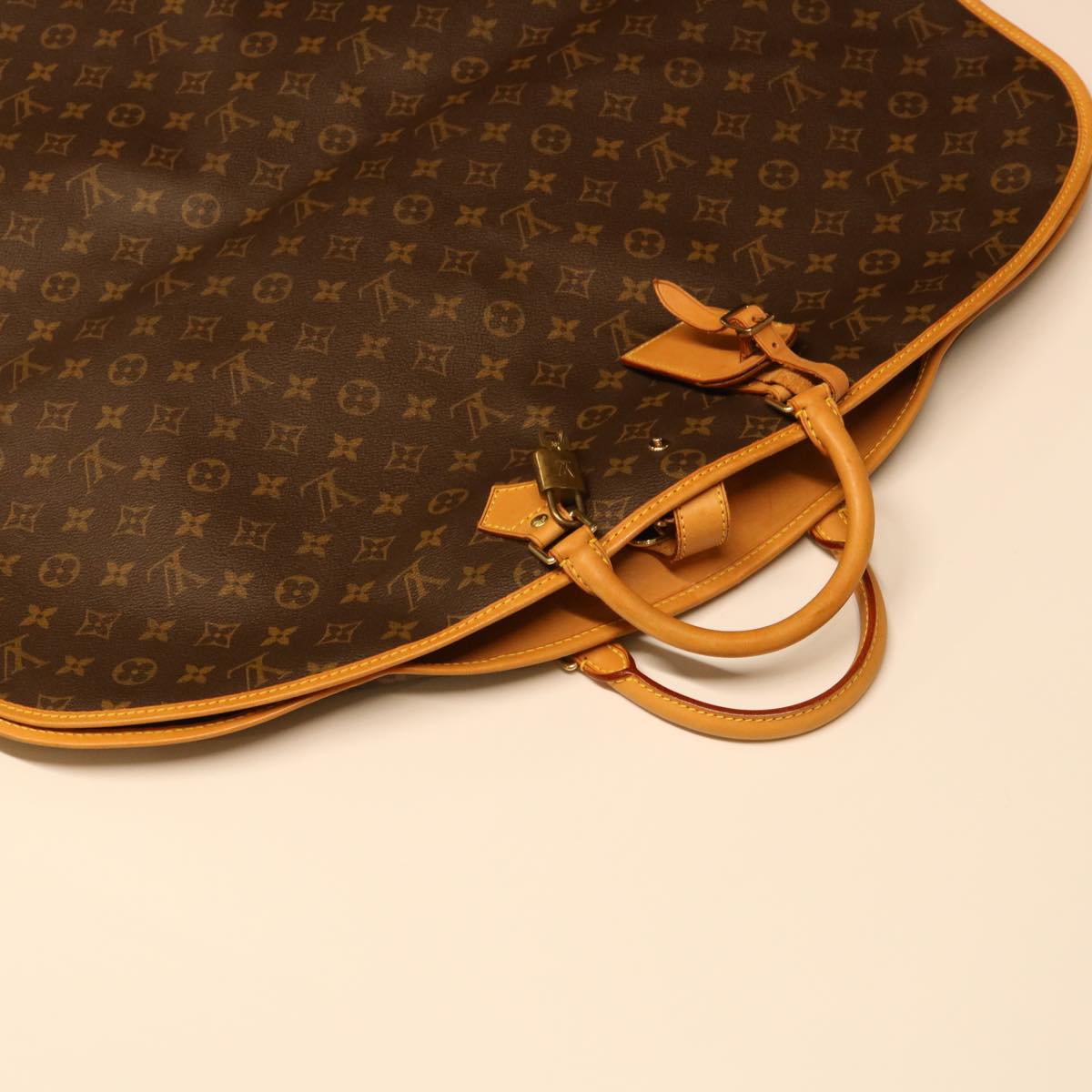 LOUIS VUITTON Monogram Housse Porte Habits Garment Cover M23434 LV Auth tb841