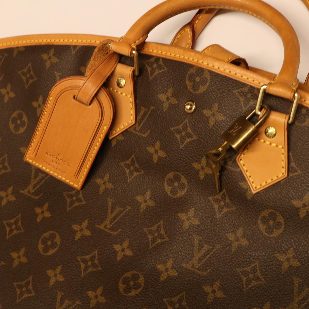 LOUIS VUITTON Monogram Housse Porte Habits Garment Cover M23434 LV Auth tb841