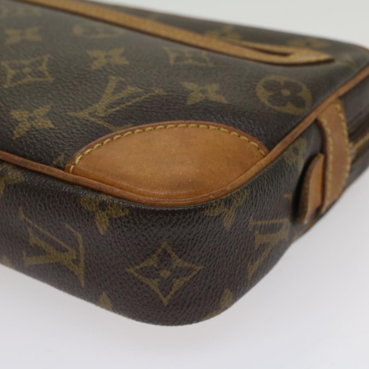 LOUIS VUITTON Monogram Marly Dragonne GM Clutch Bag M51825 LV Auth tb849