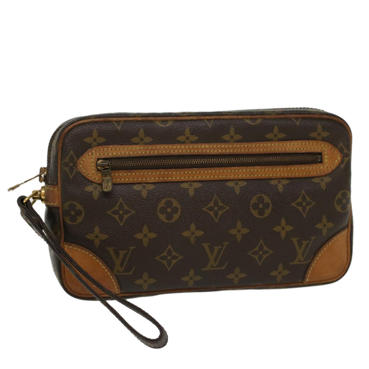 LOUIS VUITTON Monogram Marly Dragonne GM Clutch Bag M51825 LV Auth tb849