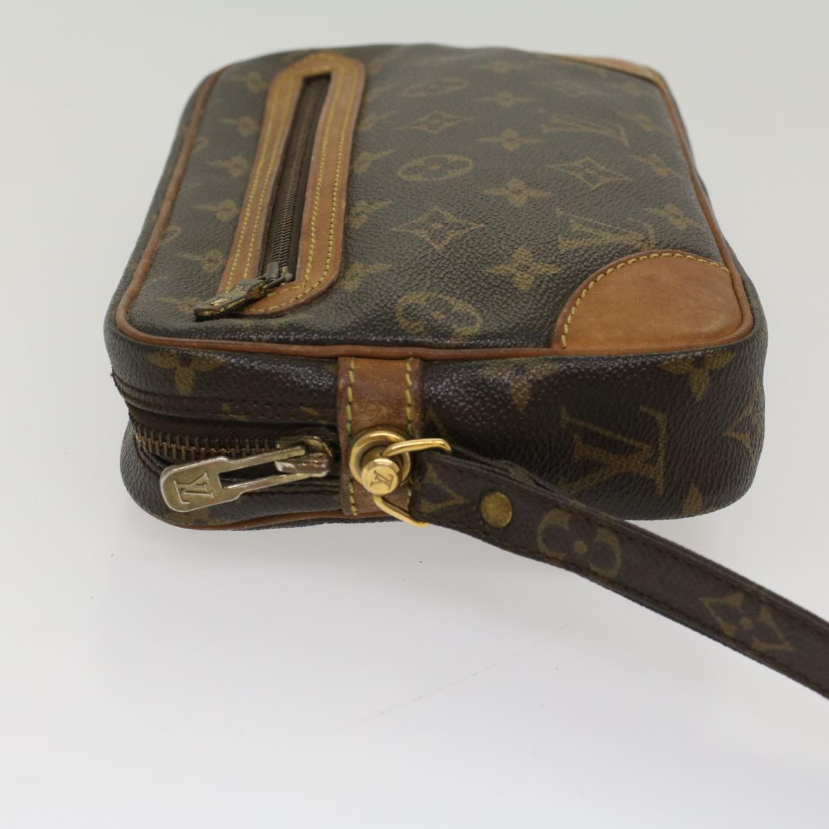 LOUIS VUITTON Monogram Marly Dragonne GM Clutch Bag M51825 LV Auth tb849