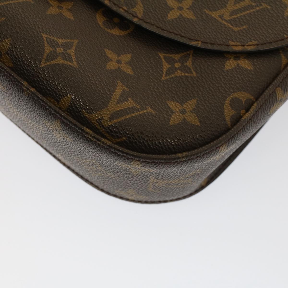 LOUIS VUITTON Monogram Saint Cloud GM Shoulder Bag M51242 LV Auth tb861