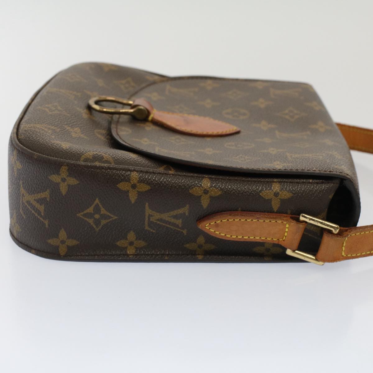 LOUIS VUITTON Monogram Saint Cloud GM Shoulder Bag M51242 LV Auth tb861