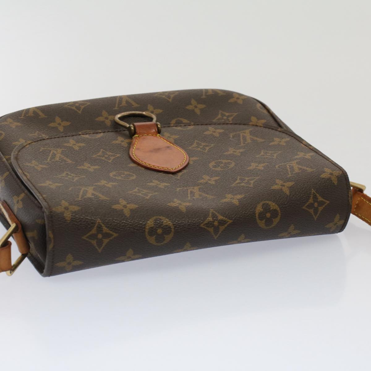 LOUIS VUITTON Monogram Saint Cloud GM Shoulder Bag M51242 LV Auth tb861