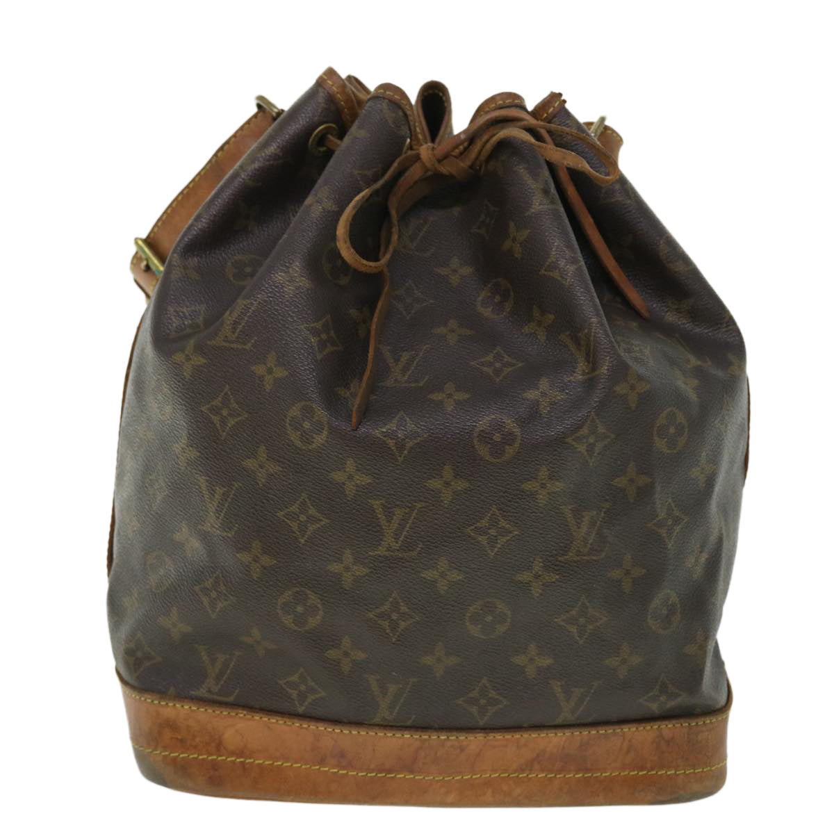 LOUIS VUITTON Monogram Noe Shoulder Bag M42224 LV Auth tb862