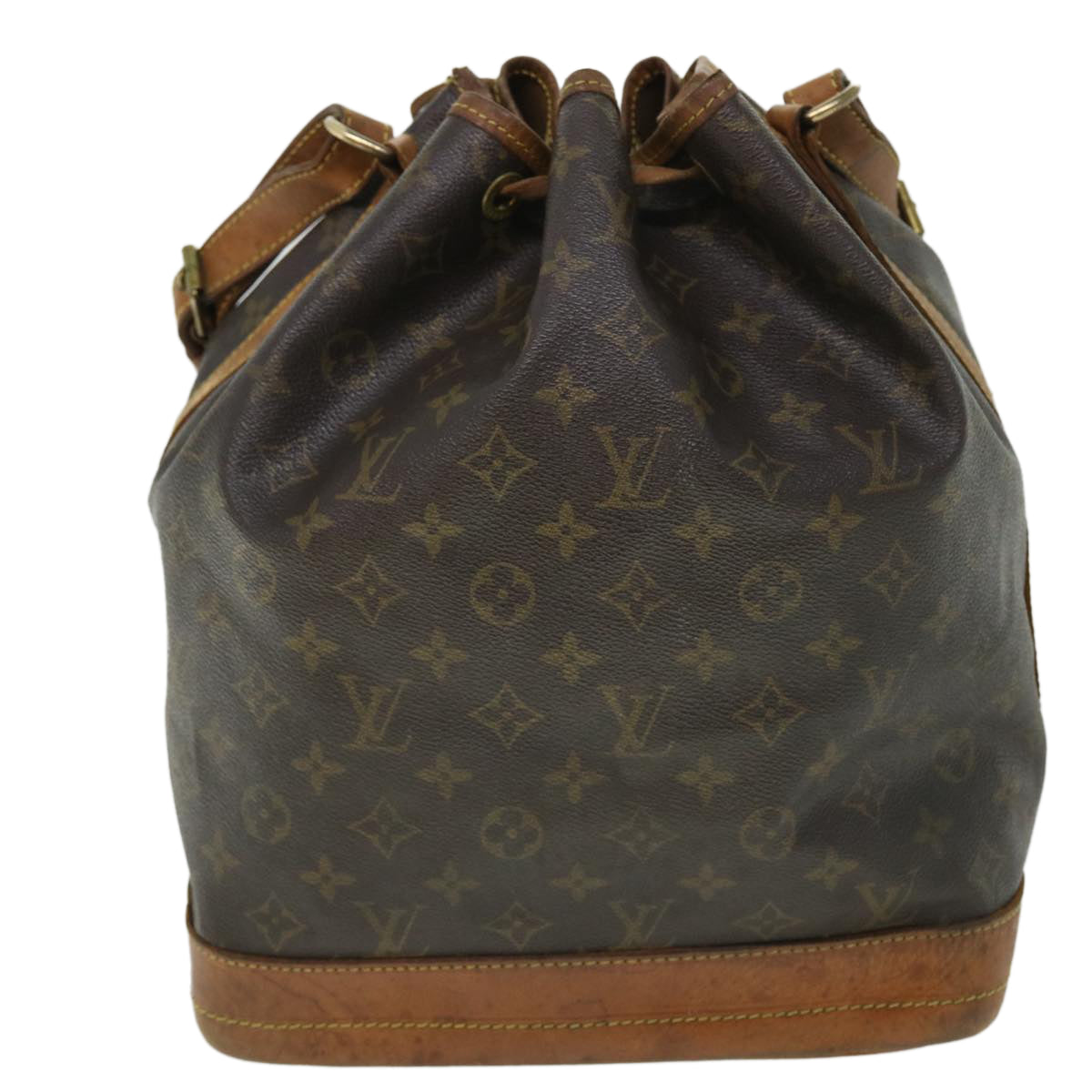 LOUIS VUITTON Monogram Noe Shoulder Bag M42224 LV Auth tb862