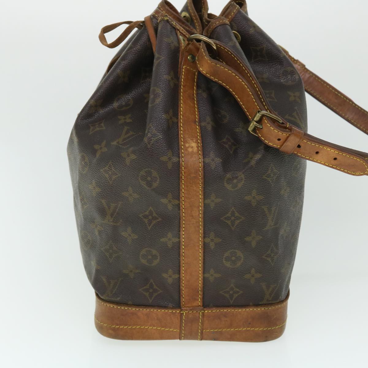 LOUIS VUITTON Monogram Noe Shoulder Bag M42224 LV Auth tb862