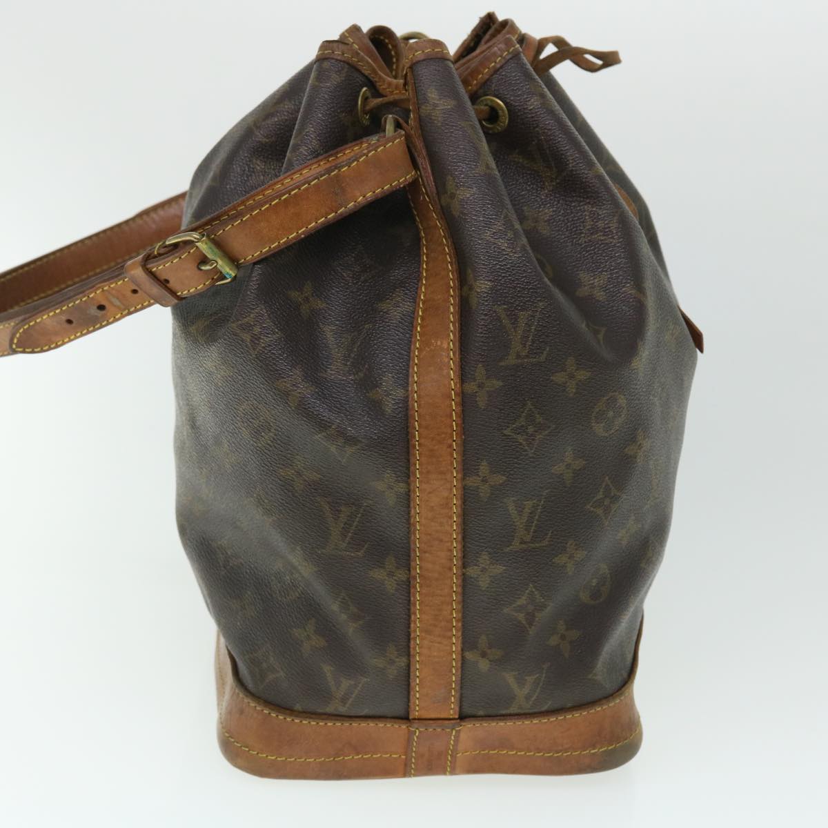 LOUIS VUITTON Monogram Noe Shoulder Bag M42224 LV Auth tb862