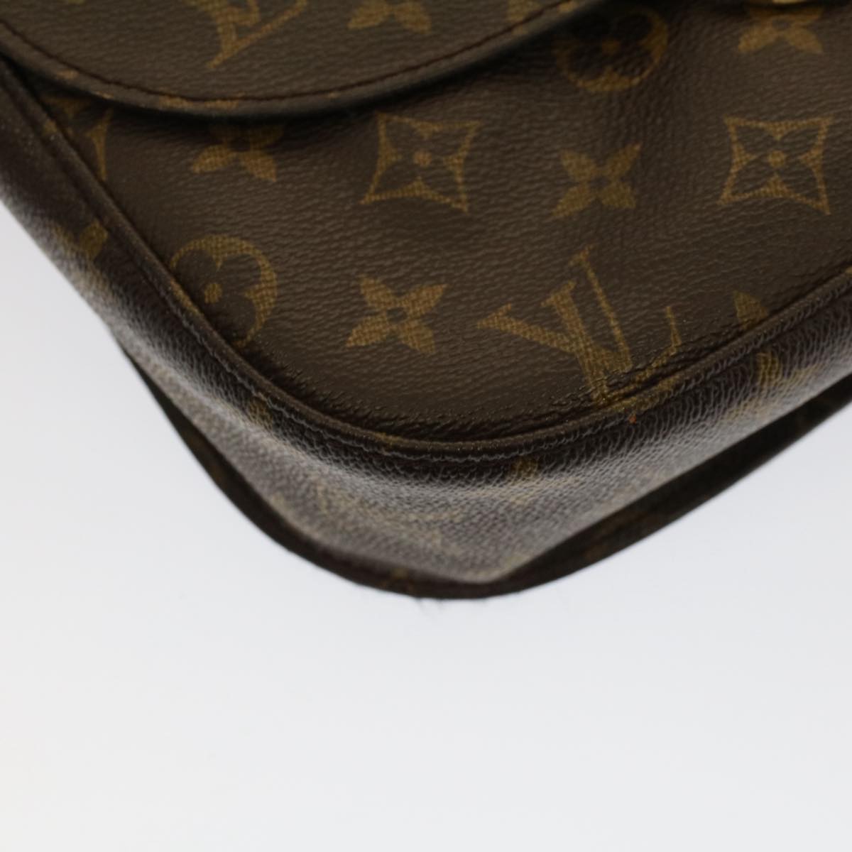 LOUIS VUITTON Monogram Saint Cloud GM Shoulder Bag M51242 LV Auth tb864